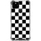 Black and White Checkered Google Pixel 5a 5G Clear Case